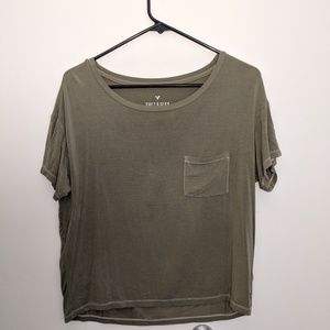 AEO Soft and Sexy pocket tee